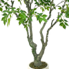 Tall Tree Artificial 98inch Realistic Texture Potted Faux Ficus Tree Fake Trees Indoor Outdoor 