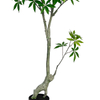 Artificial 59inch Tree In Pot, Faux Plants with Foliage Branches, Money Tree Plants