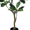 Simulated Bonsai Tree 35.4 Inches Tall Artificial Plant Magnolia Tree Indoor And Outdoor Home Fake Plant Decoration