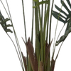 Artificial 47.2-inch Palm Plant Features Real-touch Leaves And Adjustable Branches