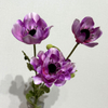 Artificial Deep Purple Anemone Stem