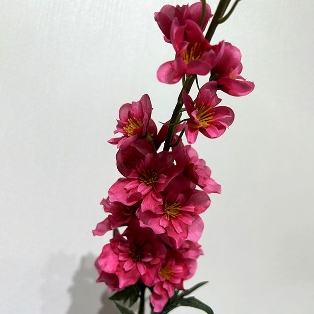Artificial Fuchsia Pink Delphinium Stem