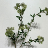 Artificial Green Berry Branch, Long Stem with Foliage