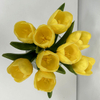 Artificial Bright Yellow Tulip Stem Bundle