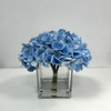 Artificial Real Touch Sky Blue Hydrangea Stem Bundle