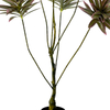 Artificial 47inch Lily Bamboo Floor Plant in Pot