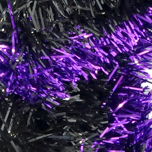 Halloween Themed Purple Striped Garland Door Decorations for Party Doors