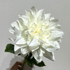 Artificial Pure White Dahlia Stem