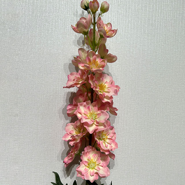 Artificial Blush Pink Delphinium Stem