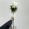 Artificial Dahlia Long Stem Pure White