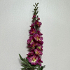 Artificial Deep Magenta Delphinium Stem