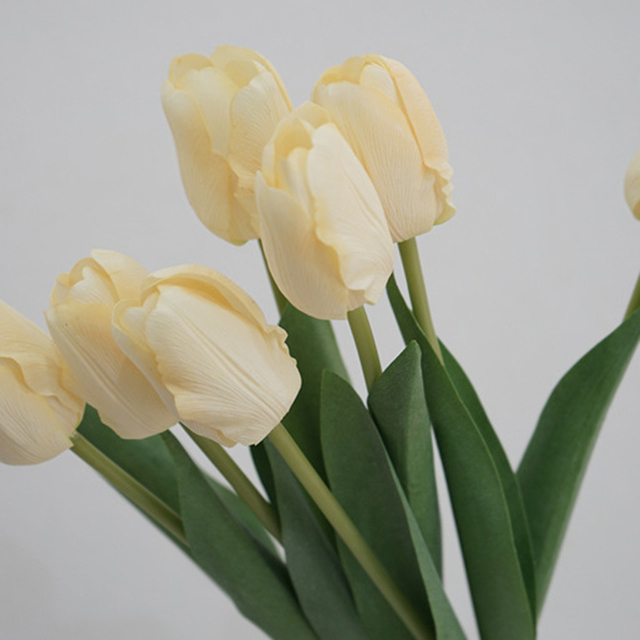 Artificial Tulip Flower Stem Bundle (7 Color Options)