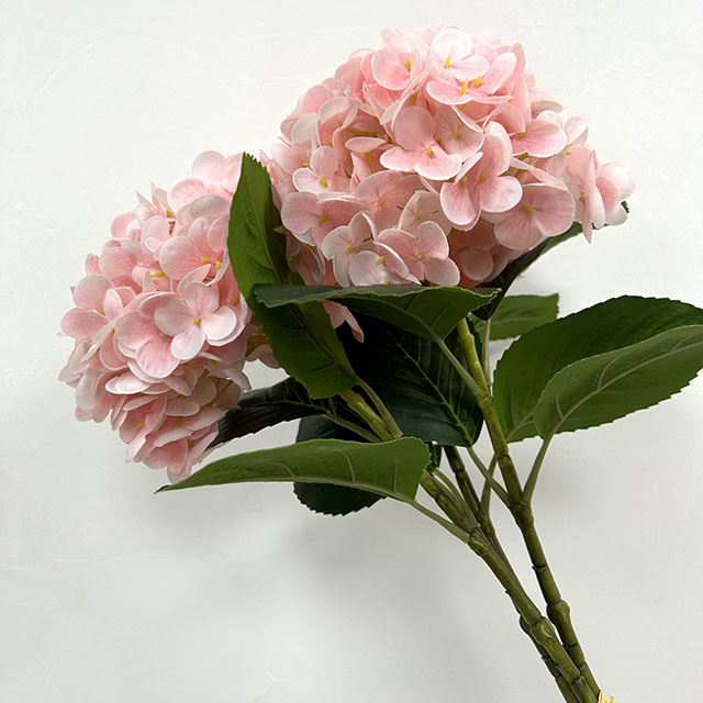 Artificial Flower Bouquet Blush Pink Hydrangea