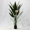 Artificial Philodendron Tree (Faux Bird of Paradise / Strelitzia reginae with Large Sword-Shaped Tropical Leaves)