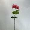 Artificial Vibrant Pink-Orange Gradient Dahlia Flower