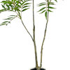Artificial Mahonia Fortunei Tree 48inches Tall Fake Trees for Indoor Home Decor And Housewarming Gift