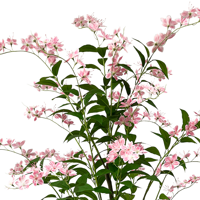 Artificial 82.6inch Weeping Jasmine Tree,Artificial Plants Indoor Bonsai Tree,Outdoor Garden Home Decoration Simulation Tree