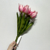 Artificial Blush Pink Tulip Bouquet