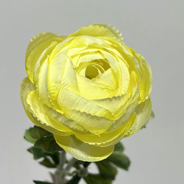 Bright Yellow Ranunculus Stem Artificial 