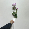 Artificial White-Purple Edge Ranunculus Stem