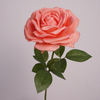 Artificial Moisture-Feeling Single Rose Stem Bundle (5 Color Options)