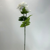 Artificial white Gradient Dahlia Flower