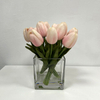 Artificial Tulip Stem Bundle Blush Pink