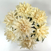 Artificial Flower Bouquet Cream Dahlia