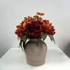 Artificial Flower Bouquet Autumn Rose Dahlia