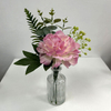 Artificial Flower Stem Pink Peony Mixed Greenery