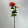 Artificial Peach Blush Dahlia Flower
