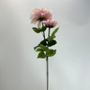 Artificial Soft Blush Pink with Creamy White Gradient Dahlia Flower