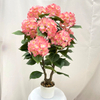 Artificial Flowering Tree (Faux Hydrangea Tree / Tropical Ornamental Flower Tree)