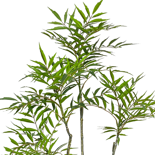 Artificial 59 inch Mahonia Fortunei Tree Low Maintenance Artificial Tree