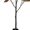 Artificial Magnolia Tree 63 Inches Tall - Green Silk Potted Artificial Indoor Magnolia Tree