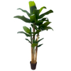 Artificial 71-inch Four-Pole Banana Tree A Large Tropical Style Artificial Plant Home Decor