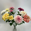 Mixed Artificial Dahlia Bouquet, Assorted Colors