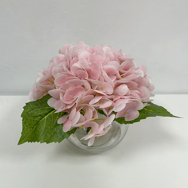 Artificial Blush Pink Hydrangea Stem Bundle