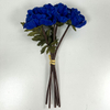 Artificial Flower Bouquet Royal Blue Poppy