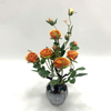 Artificial Flowering Tree (Faux Rose Tree / Topiary Rose Tree with Lifelike Blooms)