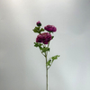 Single Stem Artificial Ranunculus, Deep Magenta