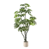 Artificial 47-inch Golden Twig, Unique Trunk, Lifelike Lush Leaves, Home Office Restaurant Plant Bonsai