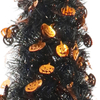 60-inch Foldable Pumpkin Halloween 3D Tinsel Pencil Halloween Tree