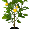 Artificial Potted Lemon Tree - Lifelike Home Or Office Decor - Premium Faux Potted Tree 