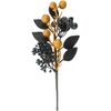 Artificial 2026 Halloween Christmas Tree Decorations with Golden Berry Stems