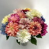 Mixed Artificial Dahlia Bouquet, Full Assorted Color Collection