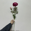 Artificial Deep Magenta Ranunculus Stem