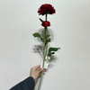 Artificial Deep Red Edge Ranunculus Stem