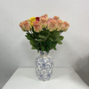 Artificial Mixed-Color Rose Bouquet