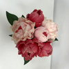 Artificial Mixed Pink Peony Stem Bundle